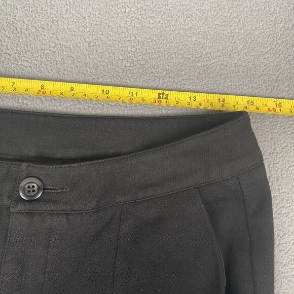 Cabi Pants Womens 8 Navy Blue Capote Trouser Classic Mid Rise Flat Front Stretch - Picture 6 of 14